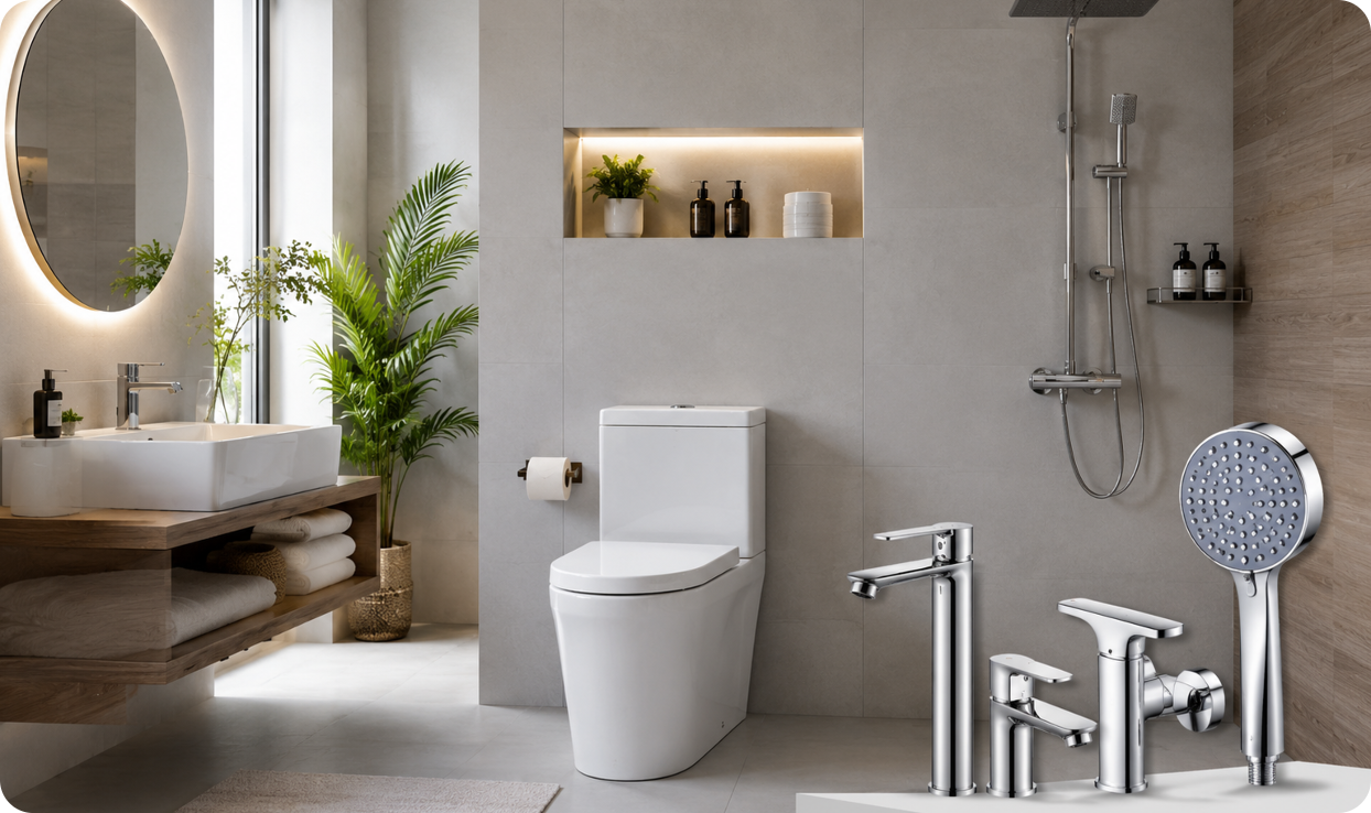 Mission - modern bathroom fittings